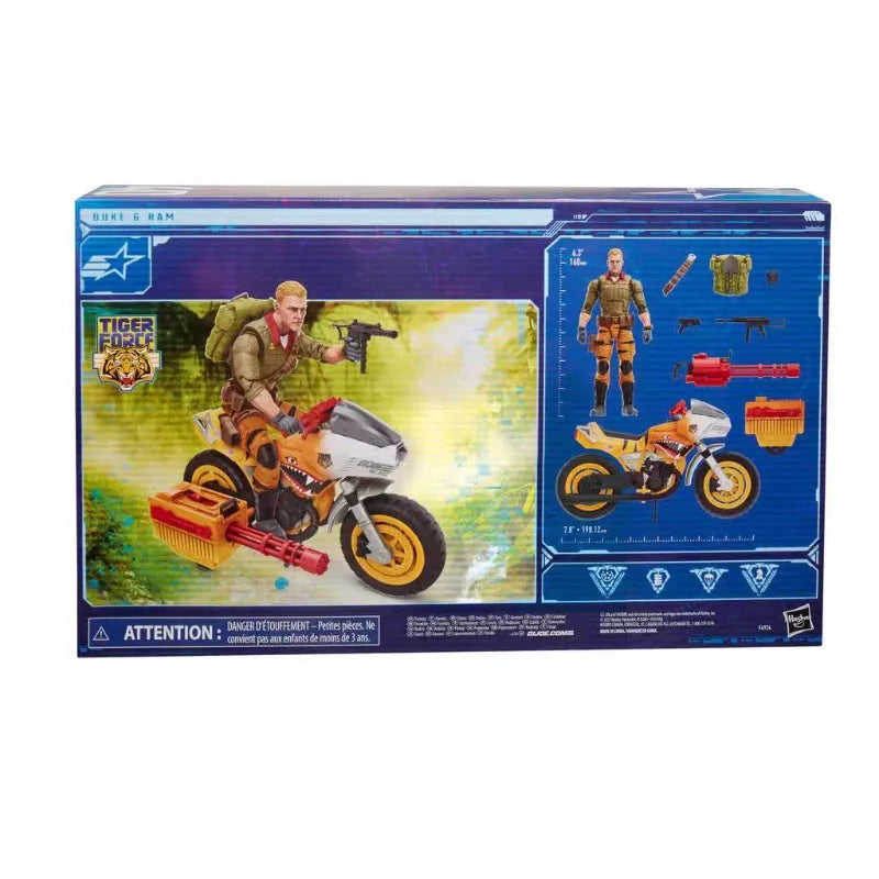Original Hasbro G.I. Joe Classified Series Tiger Force 40 Duke & RAM Action Figure Model Toys Collection