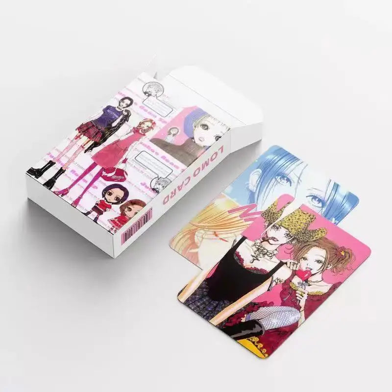92pcs Japanese Manga NANA HD Photo Card Album Komatsu Nana & Oosaki Collectible LOMO Cards Fan Gift Set