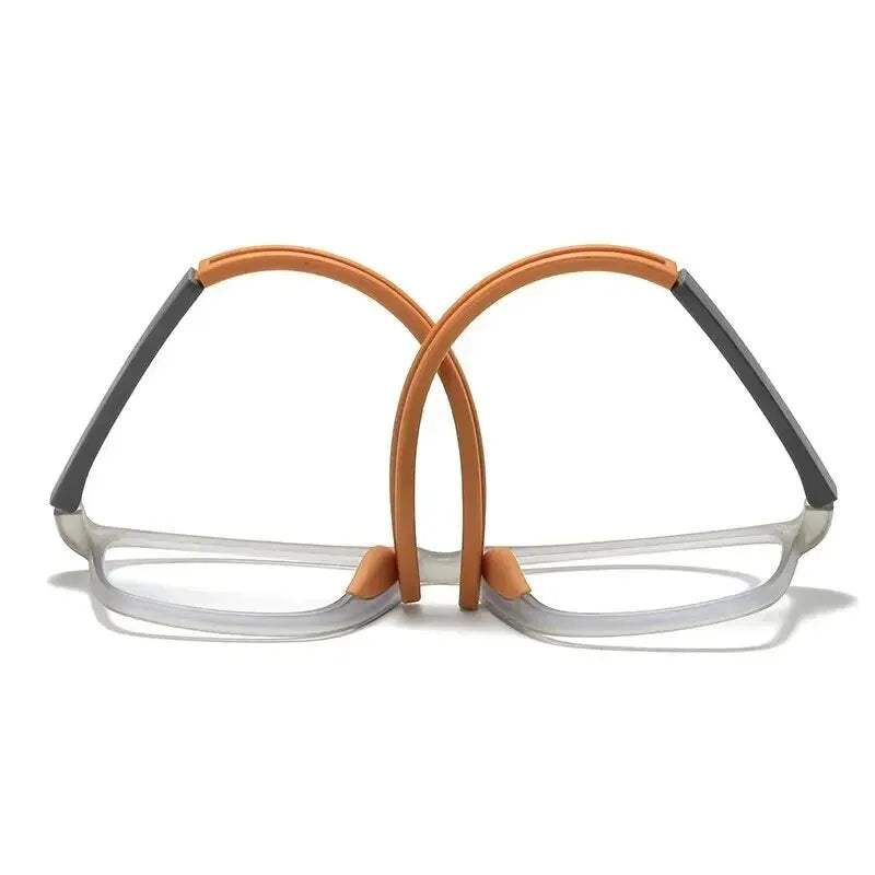 Sporty Ultra-Light TR90 Sports Reading Glasses Fashion Anti-Blue Light Reading Glasses Sports Frames Unisex Men Women