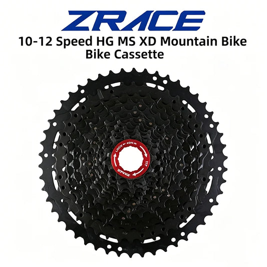 ZRACE ALPHA MTB Bike Freewheel 10s 11s 12s Lightweight Cassette, 46T / 50T / 52T，HG / MS / XD Freehub