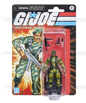 Original Hasbro G.I. Joe Classified Series Retro Collection Lonzo “Stalker” Wilkinson Anime Figures Toys Models Collection