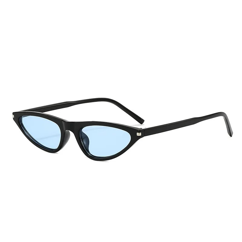 JNPCXI Y2K Punk Sexy Cat Eye Sunglasses Women Luxury Fashion Small Frame Triangle Sun Glasses Vintage Outdoor Shades UV400