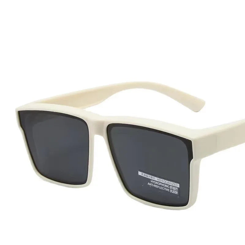Driving Polarized Sunglasses Riding Square Shades Wrap Around Fit Over Glasses Polarized Sunglasses Goggles