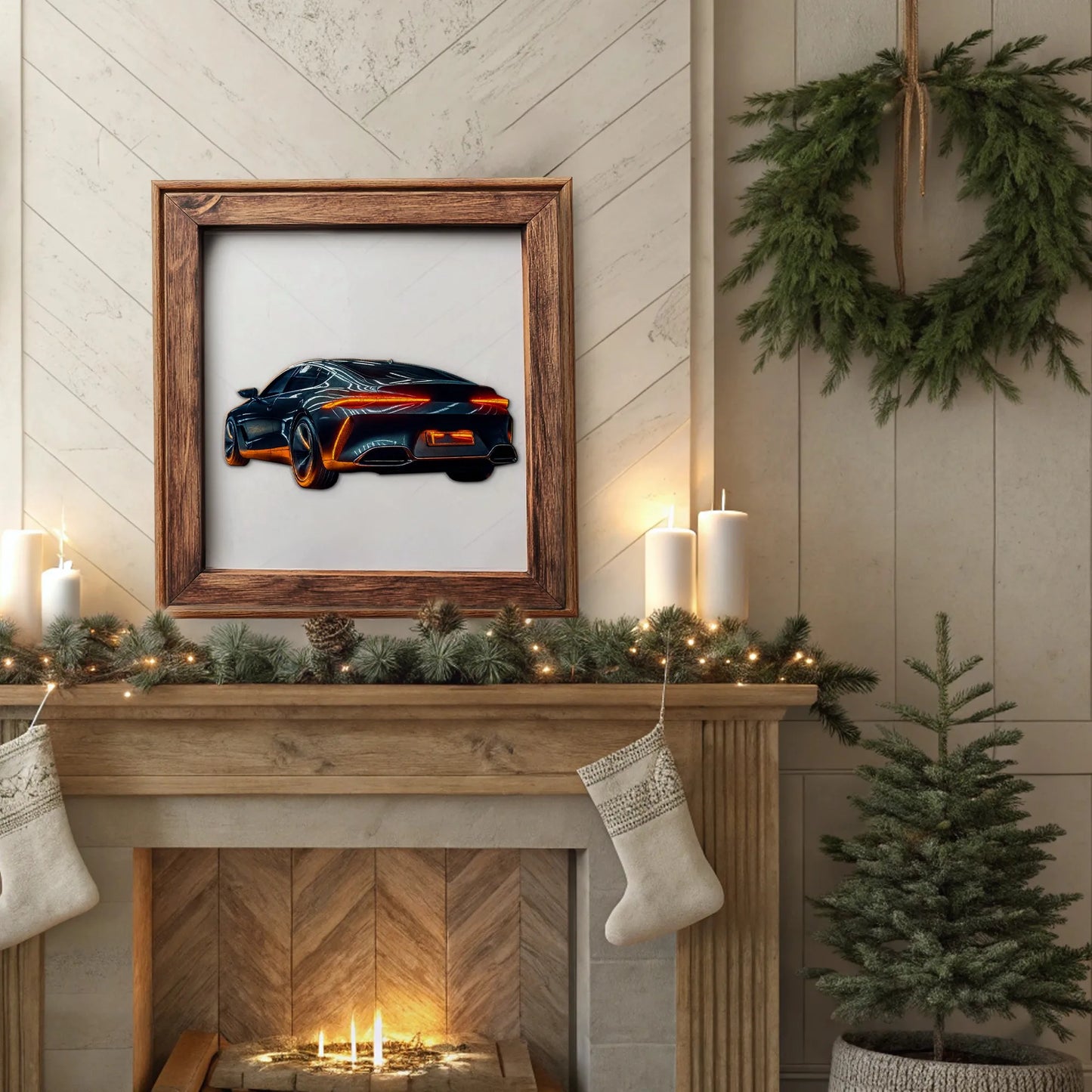 Luxury Sports Car Wooden Jigsaw Puzzle Sleek Design And Realistic Details Christmas and Halloween Gift Toy For Teen And Kid