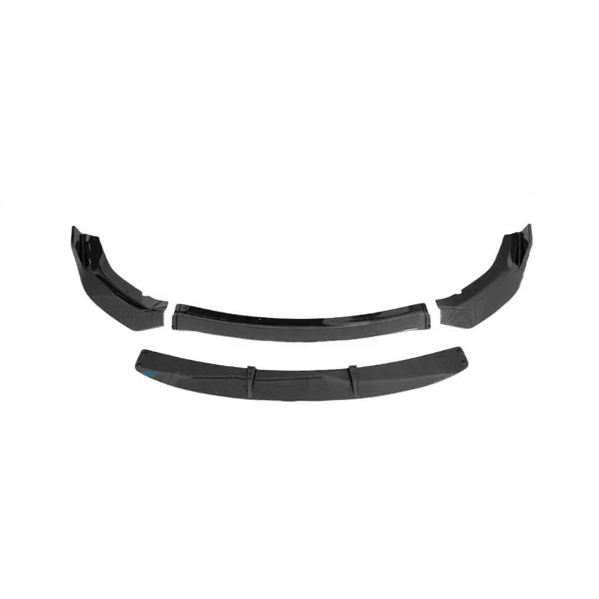 For Dodge Charger SRT 2015-2024 Car Front Bumper Diffuser Lip Spoiler Body Kit Splitter Cover Protector Tuning Gloss Black ABS