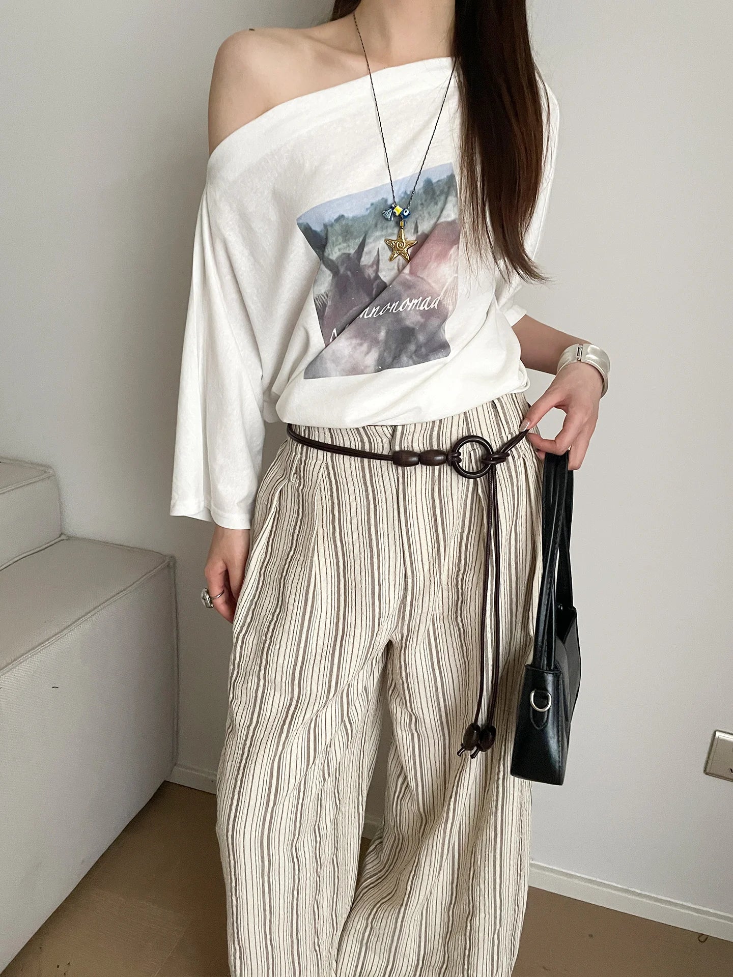Retro Old Coin Style Neutral Relaxed Knot Belt For Women With Jeans Or Skirts High-End Versatile Waist Accessory