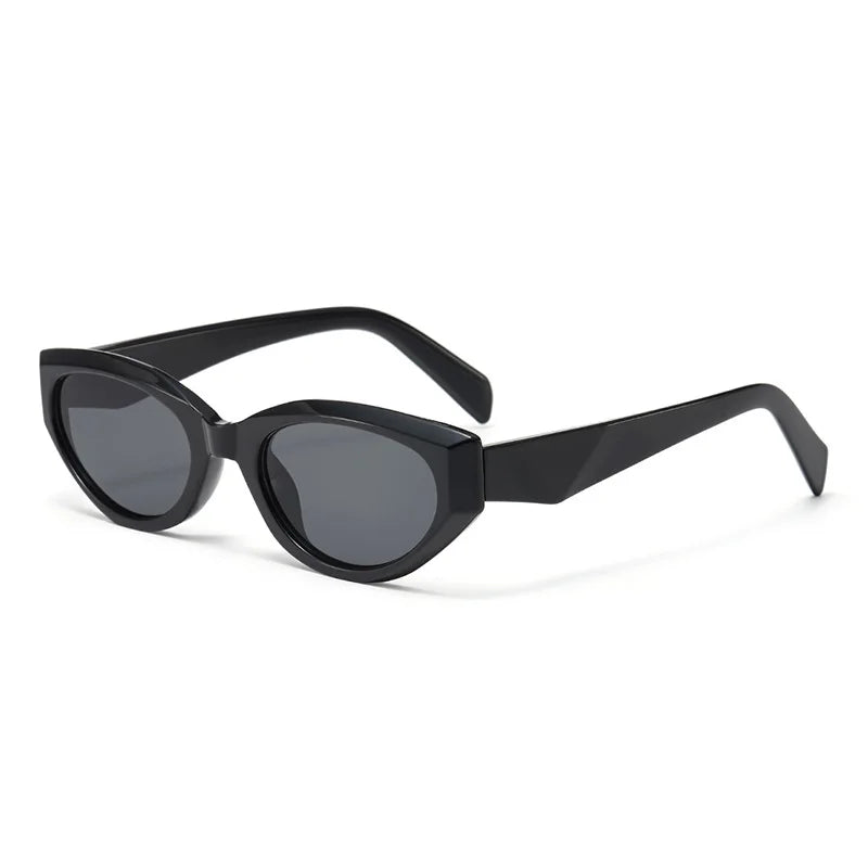 JNPCXI Retro Cat Eye Sunglasses Women Luxury Fashion Punk Sun Glasses for Ladies Shades Retro Eyewear UV400