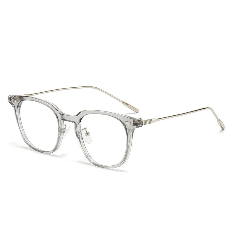 Korean Fashion Glasses Brown Anti Blue Light Glasses Women's Clear Anti Radiation Filter Glasses