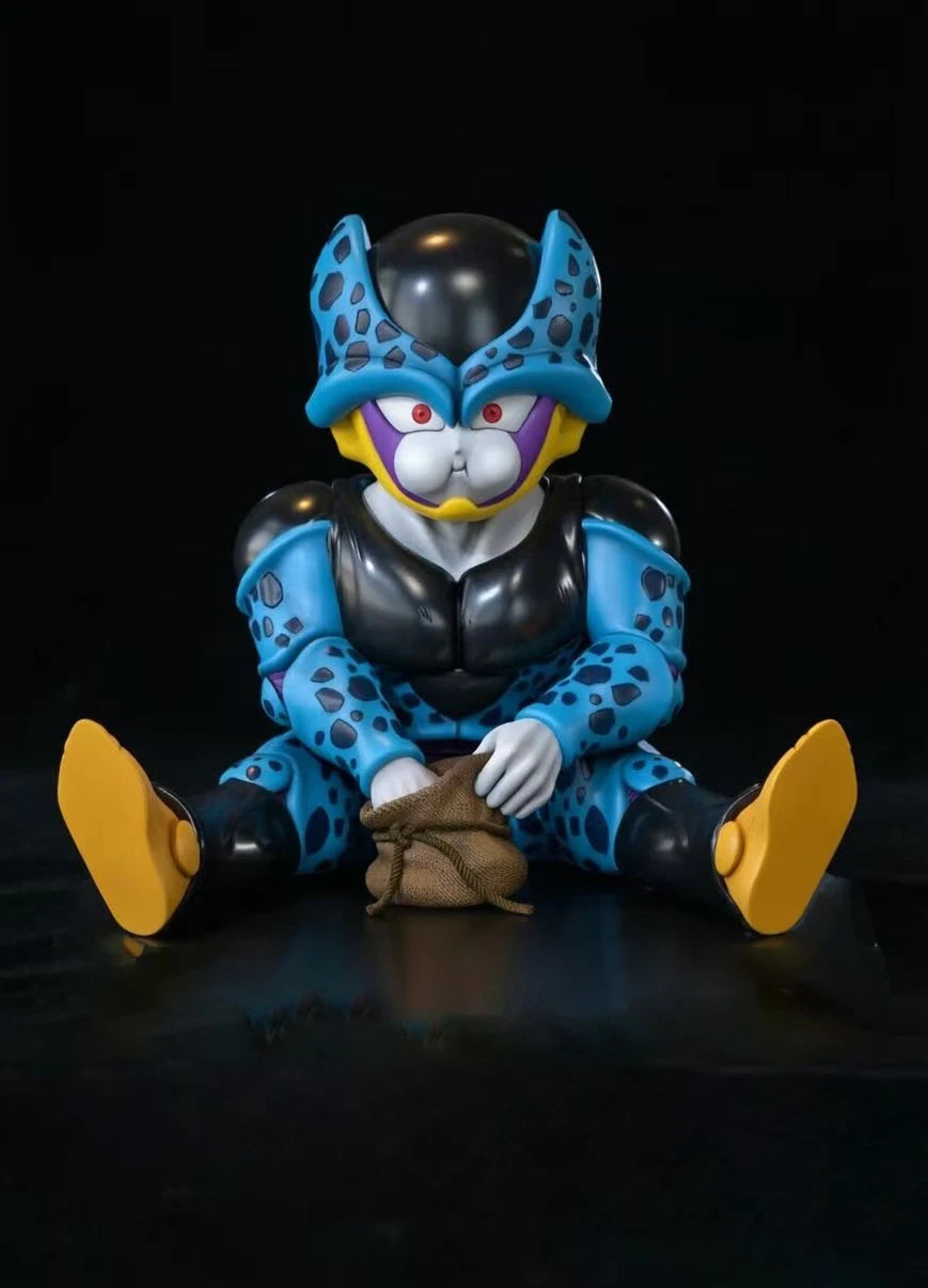 Anime Dragon Ball Z Cell Junior Figure Mini Cell Action Figures Pvc Statue Collection Model Toys Gifts