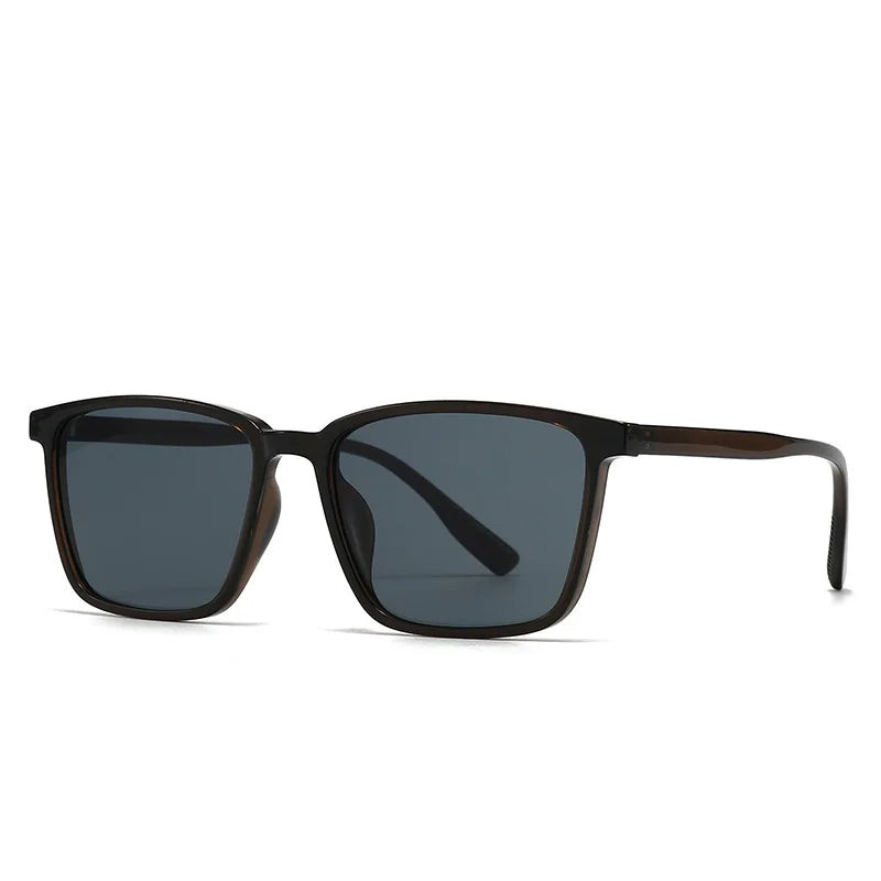 JNPCXI New Fashion Square Sunglasses Women Shades UV400 Green Leopard Retro Rivets Men Trending Sun Glasses Shades UV400