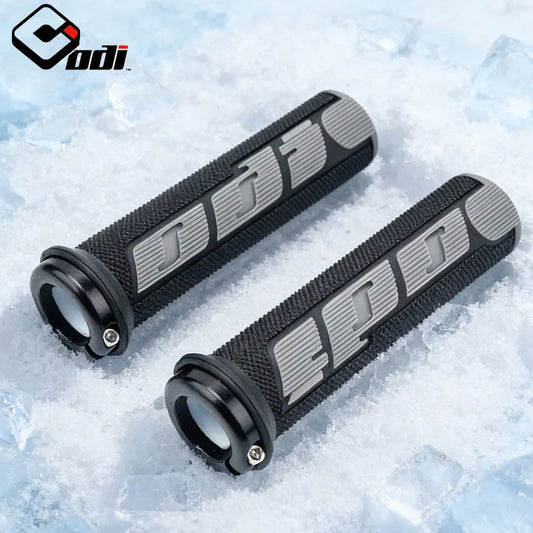 ODI Mtb Cuffs with Lock Ring Mountain Bike Grips Rubber Bicycle Grip Lock on Non-slip BMX DH Bike Handlebar Covers Cycling Parts