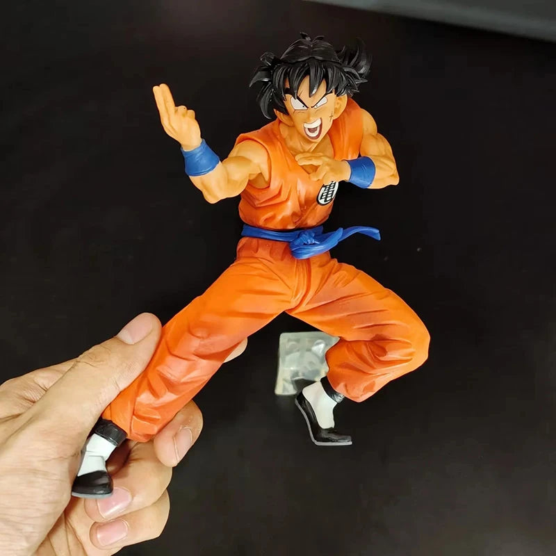 Anime Dragon Ball Action Figures PUARU Yamcha Wolf Fang Fist PVC Collection