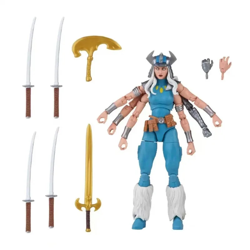 Original Hasbro Marvel Legends Series X-Men THE UNCANNY Spiral Anime Figures Collection Toys Figures