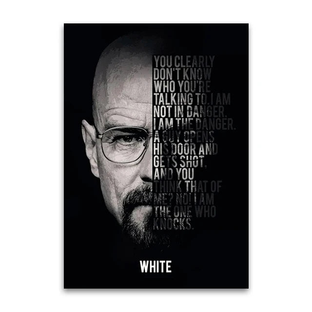 Breaking Bad TV Canvas Wall Art Print Poster Movie Art Decor Painting Unframed18
