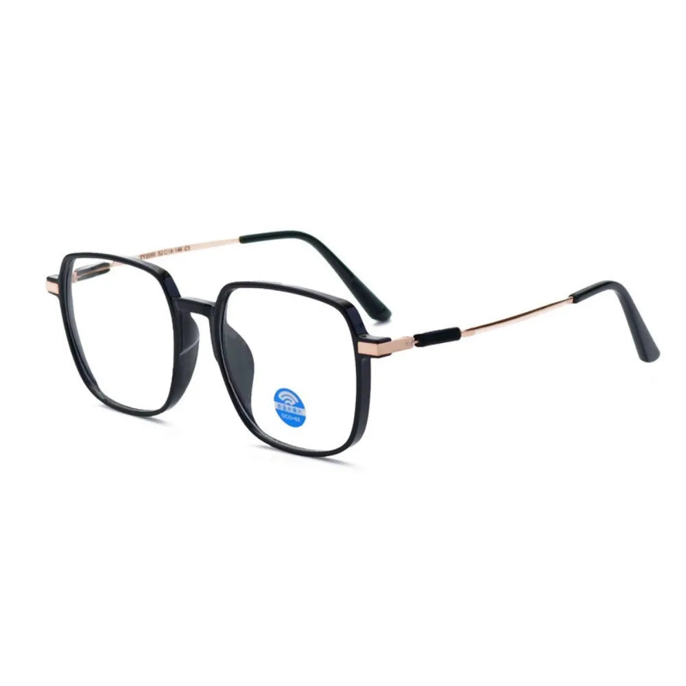 Anti-radiation Blue Light Glasses Transparent Square Frame Glasses for Women Eyewear