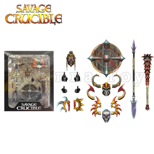 Harbinger Studios 1/12 7" Action Figure Savage Crucible Wave 2 Conquest Pack One