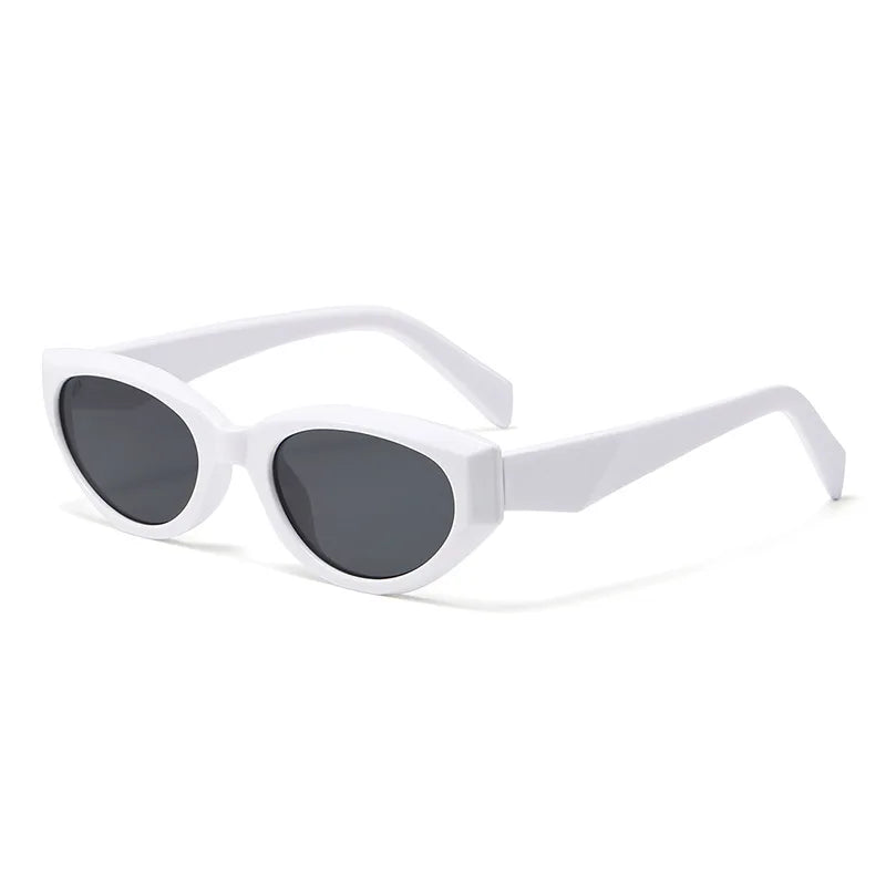 JNPCXI Retro Cat Eye Sunglasses Women Luxury Fashion Punk Sun Glasses for Ladies Shades Retro Eyewear UV400
