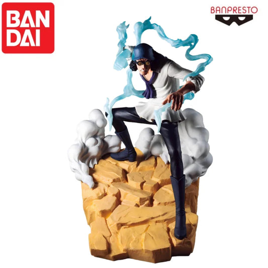 Special OfferIn Stock 100% Original Bandai Anime Action Figures Toys One Piece Monkey D Garp Kuzan Mol Toy Statue Garage Action
