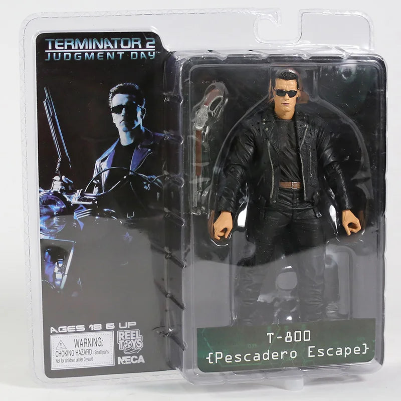 NECA The Terminator T-800 Pescadero Escape Joints Moveable Action Figure Toy