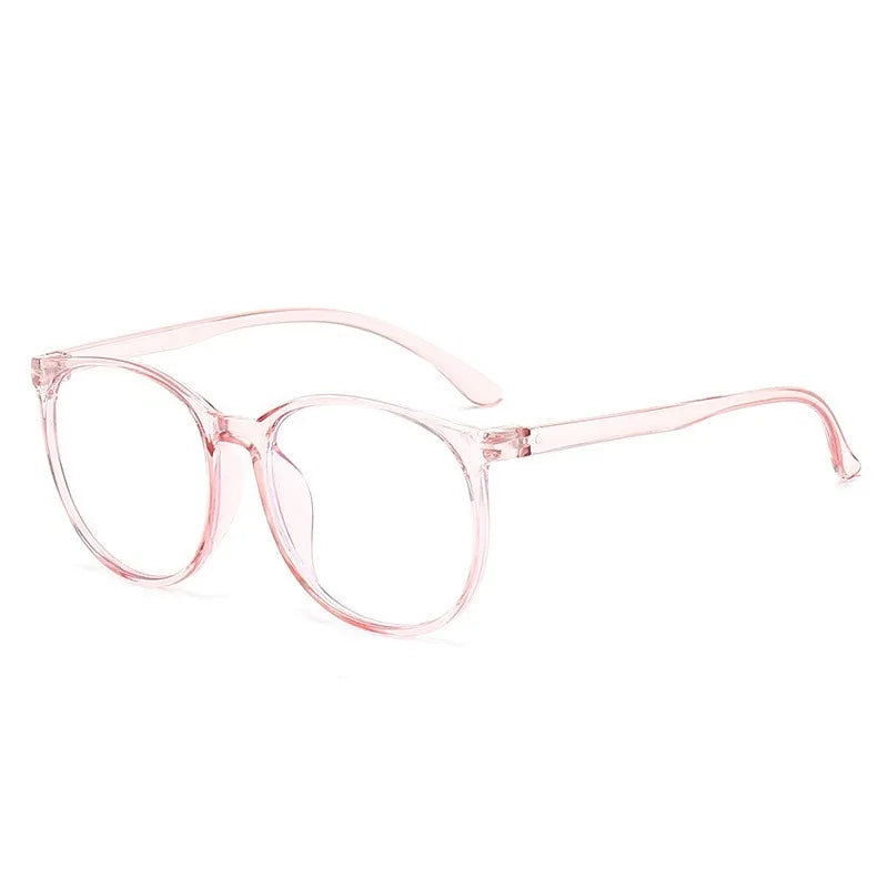 Anti-blue Light Optical Glasses Unisex Myopia Glasses Retro Ultra-light Large Square Frame