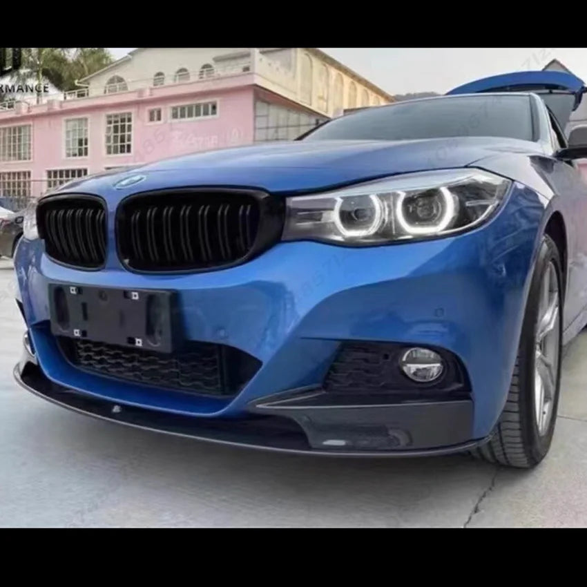 For BMW 3 Series GT F34 328i 330i 335i 340i M Sport 2013-2019 Car Front Bumper Lip Spoiler Lower Diffuser Splitter Body Kit ABS