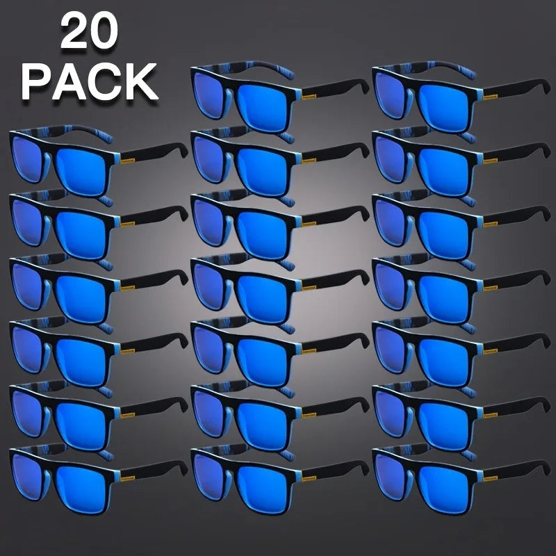 20 fashionable sports elastic frame glasses with artistic patterns for women's driving accessories
