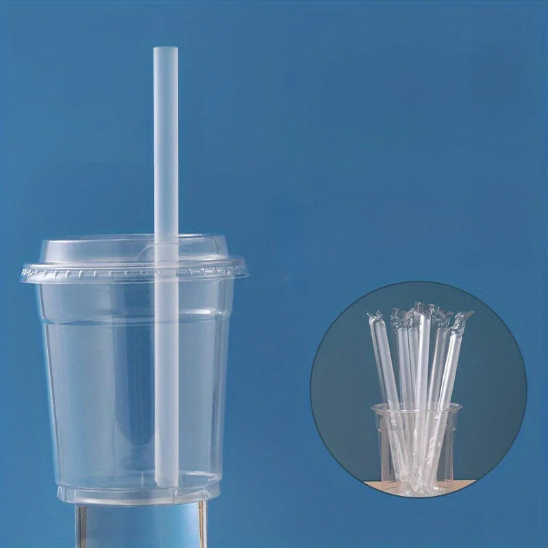 Extra Wide Milkshake Straws,Perfect For Boba,Smoothies,Parties,Durable Plastic Drinking Straws For Home, Kitchen,Restaurant Use
