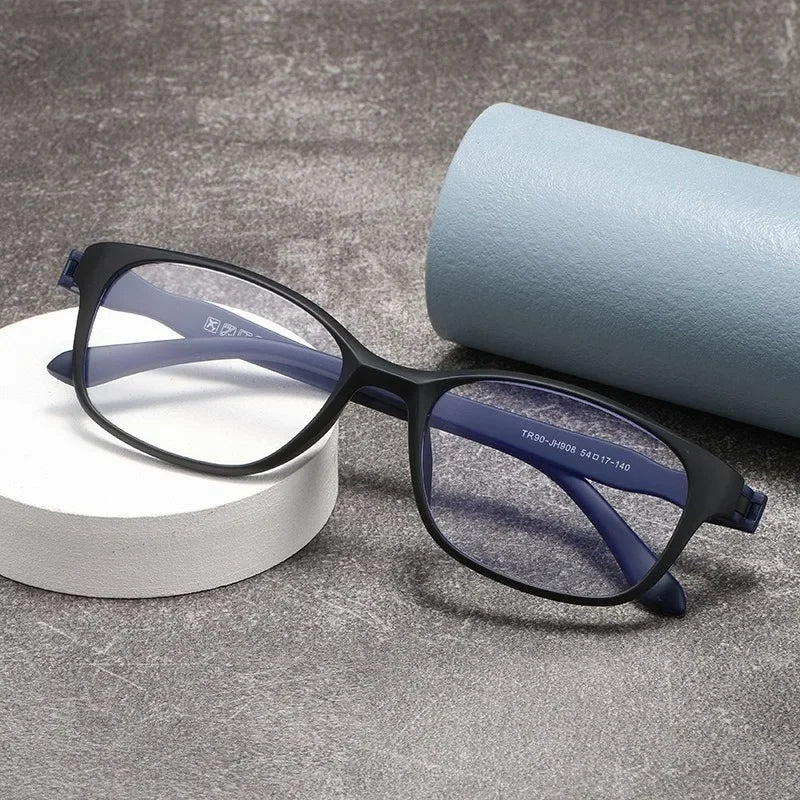Aesthetic Reading Glasses Anti Radiation with Grade +100~400 for Women Anti Blue-light Eye Protection Computer Eyewear