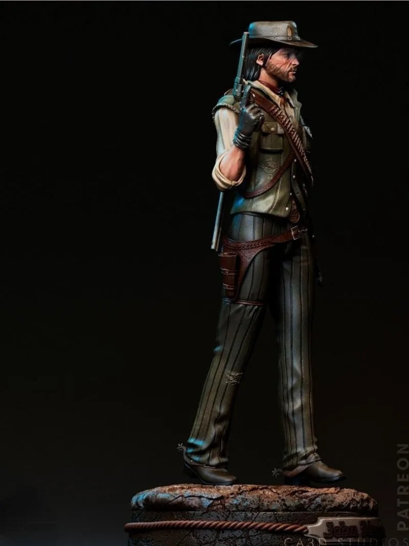 1/24 Resin Figure Kit a Fistful of Dollars Cowboy Hobby Unassembled & Unpainted