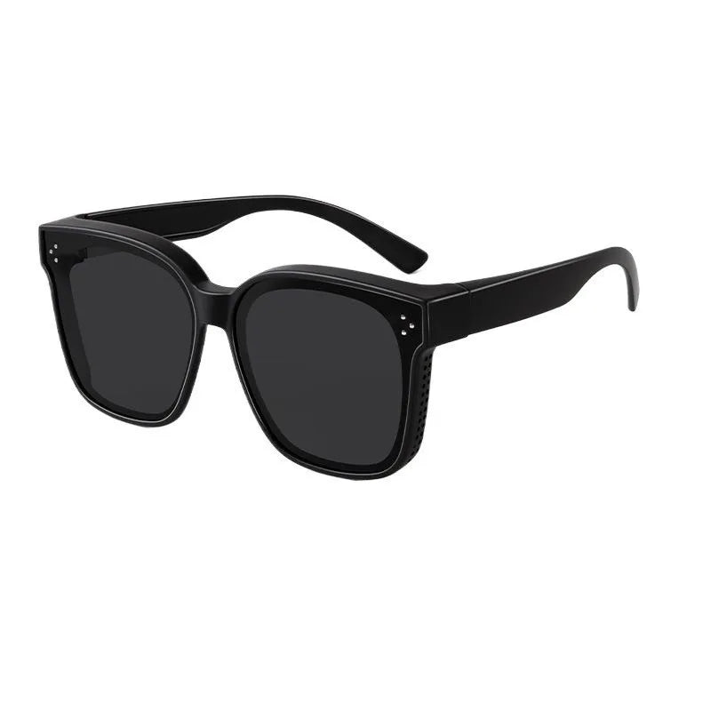 New Large Frame Fashion Fit Over Polarized Sunglasses Oversize Wear To Cover Over Glasses Suitable for Myopia