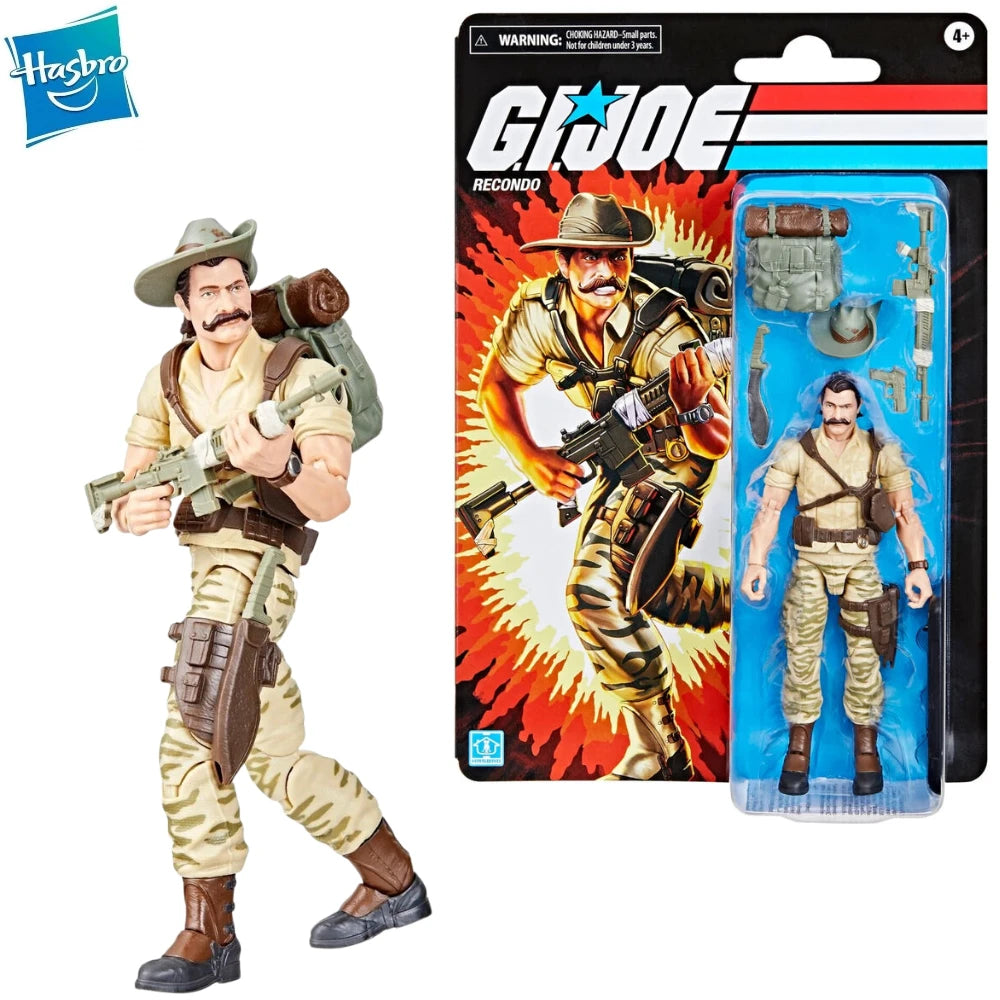 In Stock G.I. Joe Classified Retro Recondo Cardback 6" Action Figure Model