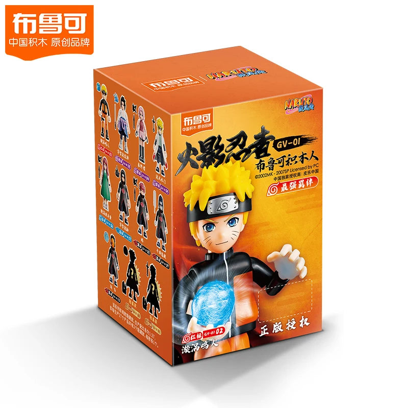 Blokees Naruto Action Figure DIY Toy Uzumaki Boruto Assembling toy Figurines