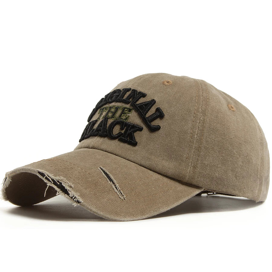 Vintage Baseball Cap Men Women Letter Embroidery Snapback Spring Summer Washed Cotton Hat Visor Fashion Caps For Daily Casual