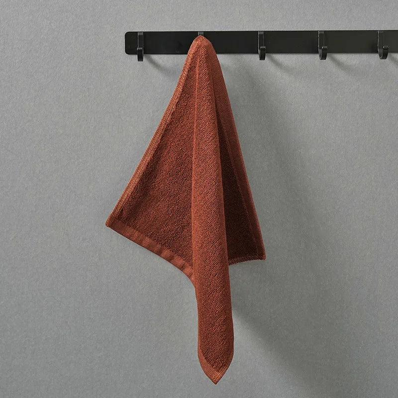 30x30cm Pure Cotton Face Towel: Soft Handkerchief for Kids, Restaurant Napkin & Multi-Purpose Rag