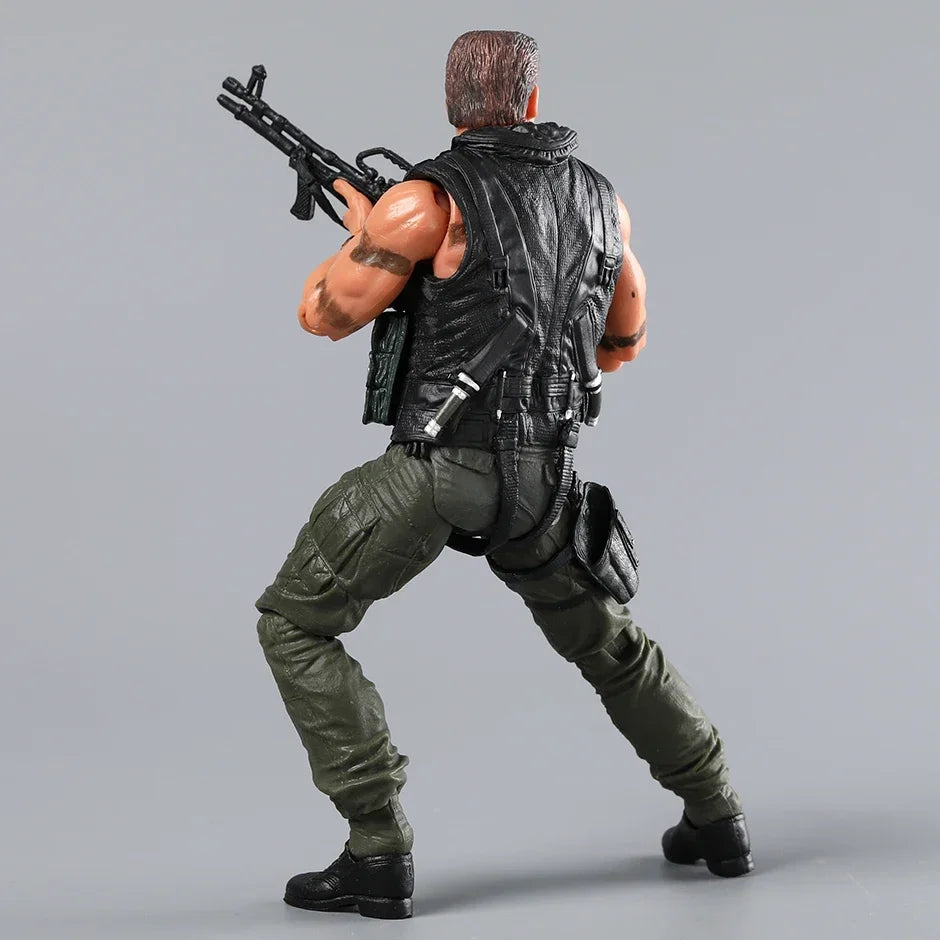 NECA Schwarzenegger Commando Action Figure Model Toys Creative Action Collection
