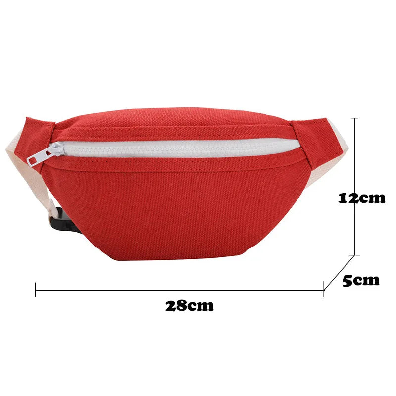 Children's Bag 2026 New Cute Baby Waist Bag Kids Girl Boy Red Fanny Pack Toddler Waist Packs Belt Bag