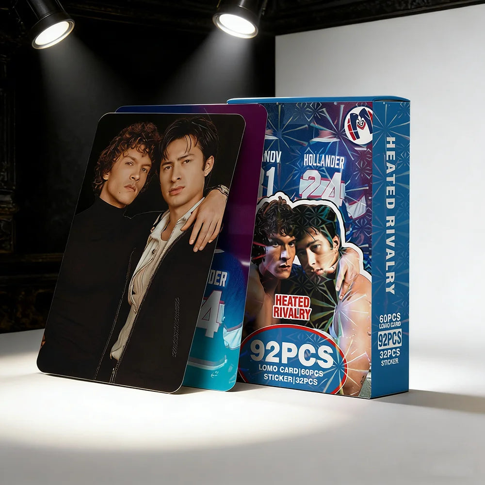 92pcs Heated Rivalry Small Card Album Shane Hollander Ilya Razanov Stickers LOMO Collection Postcards Fans Gift