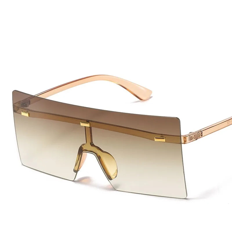 Sunglasses for Men women Large Frame Glasses Fashion Sunglasses
