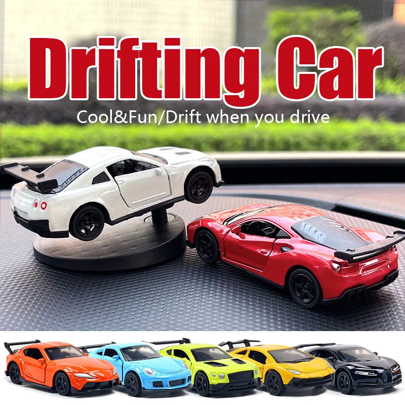 Drift Car dashboard toy model swing turning cool sports race, interior accessory