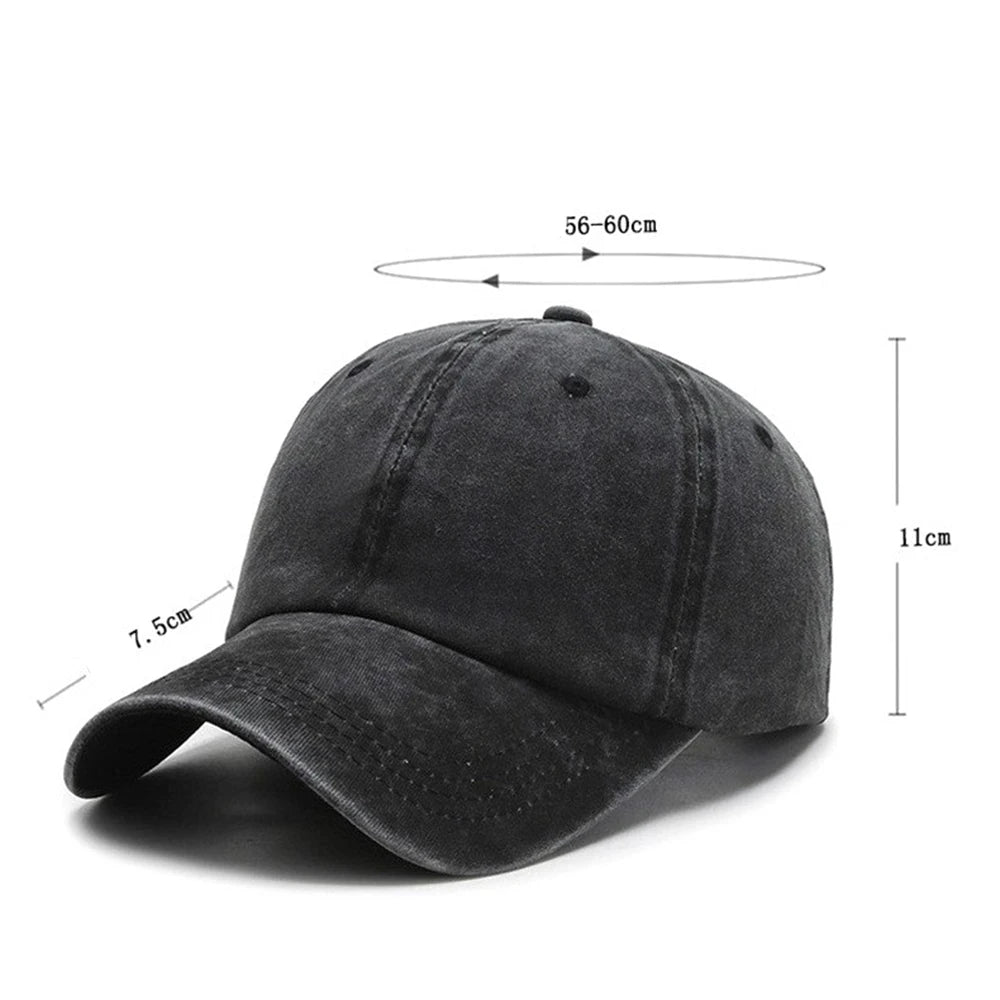Fashion Solid Baseball Men's Caps, Streetwear Style Women Hat Snapback Casquette