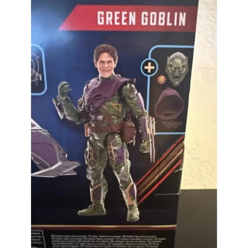 Original Hasbro Marvel Legends Series SPIDER-MAN No Way Home GREEN GOBLIN Action Toy Figure Collection