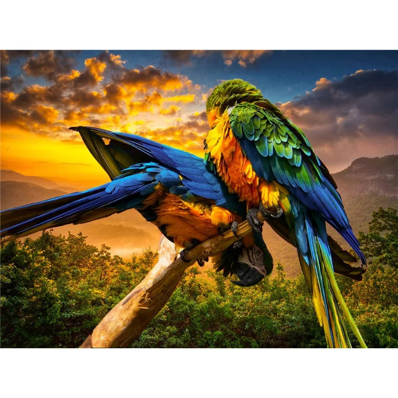 28.5*21.5cm Paper Jigsaw Puzzle 100 Pieces Animals Adult Stress Relief Children Educational Entertainment Toys Christmas Gift