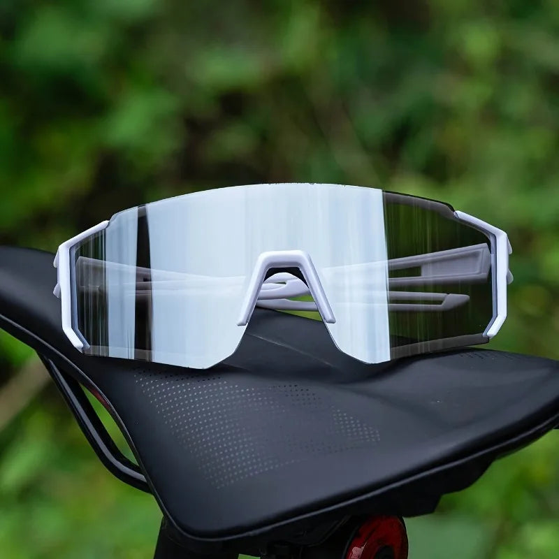 1pc Men'S Large Frame Fashion Glasses Material Lightweight  Durable Stylish Semi-Rimless Design for Everyday Use Casual Style