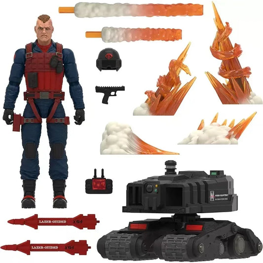 Original Hasbro G.I. Joe Classified Series 74 Scrap-Iron & Anti-Armor Drone Action Toy Figure Model