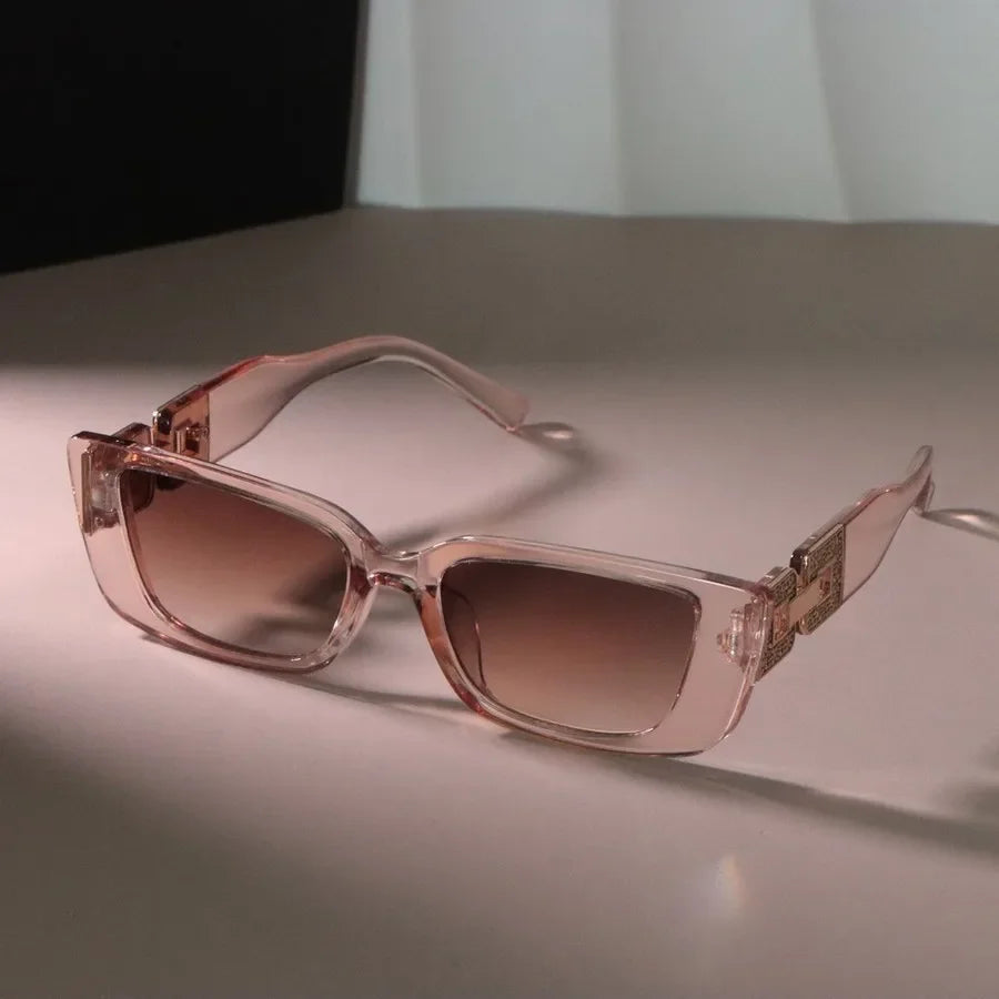 Square Designer Sunglasses Women Small Frame Mirror Female Fashion Sunglasses