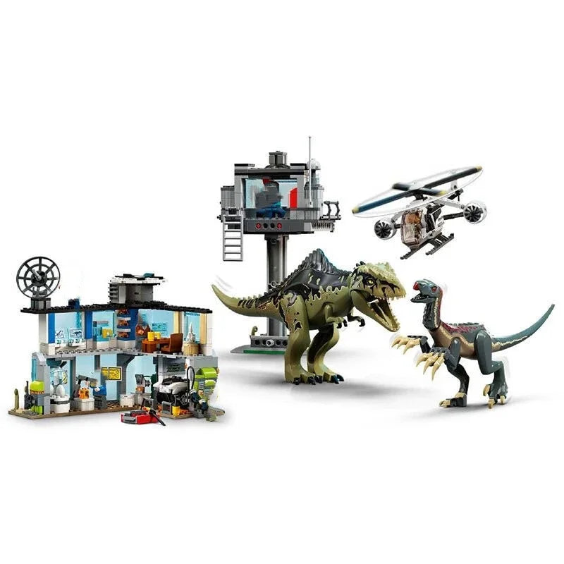 Dinosaur Park 76949 Giganotosaurus & Therizinosaurus Attack Base Building Blocks