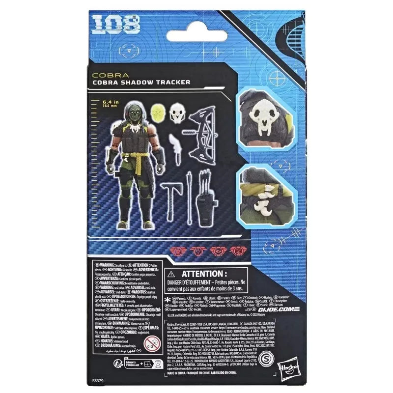Original Hasbro G.I. Joe Classified Series 107 Tunnel Rat 108 COBRA SHADOW TRACKE 109 Wolf Spider Action Figure Toys