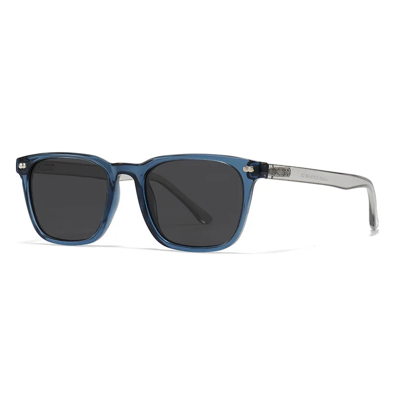 JNPCXI New Vintage Polarized Rivets Polygon Square Leopard Women Sunglasses Fashion Men Shades UV400