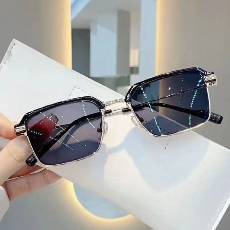 Photochromic Anti Radiation Glasses Eyeglass Eyeglasses for Woman Men Vintage Eyebrow Frame