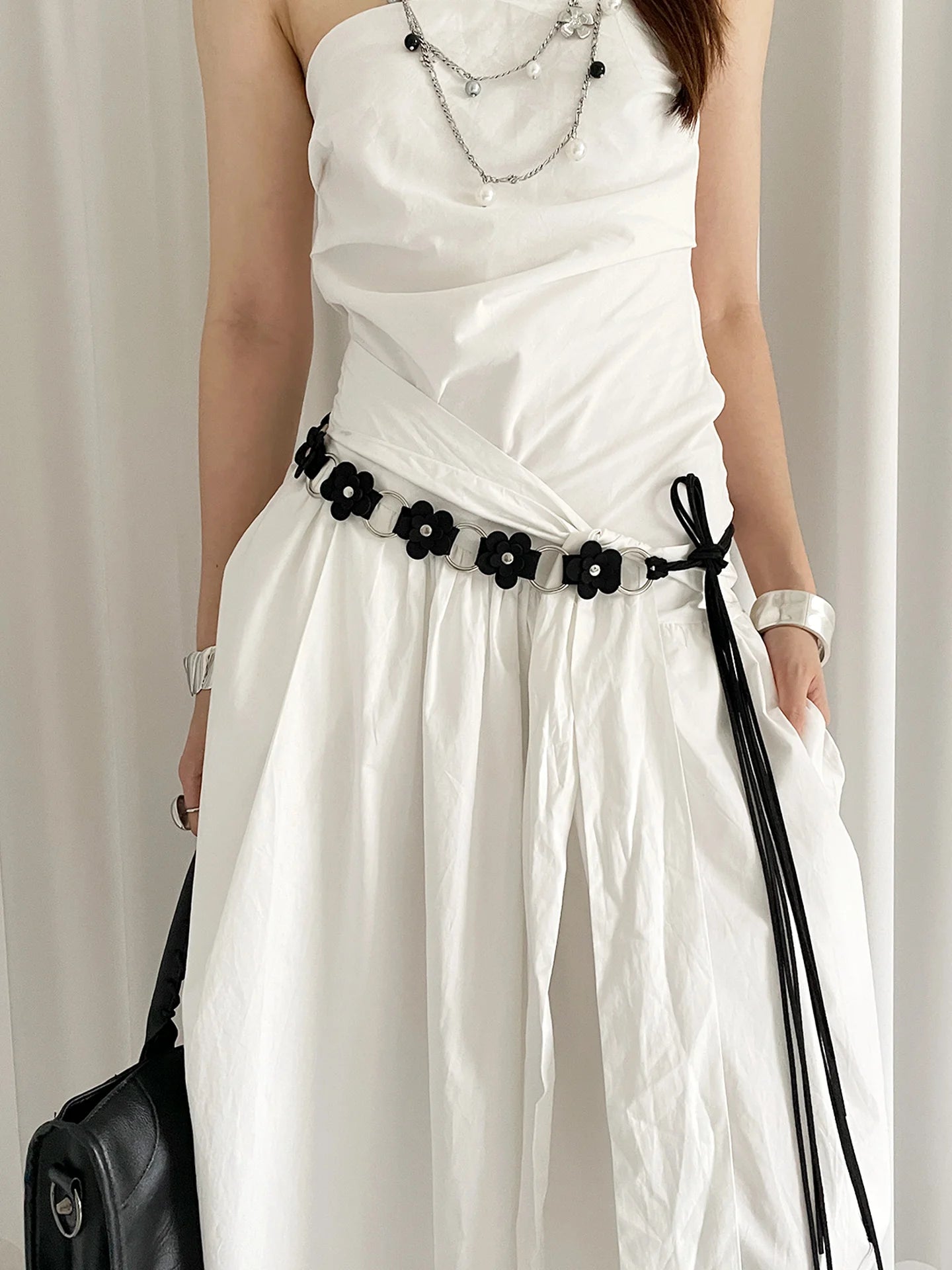 Bohème Ethnic Floral Waist Belt For Women High-End Dress With Jeans Waist Rope